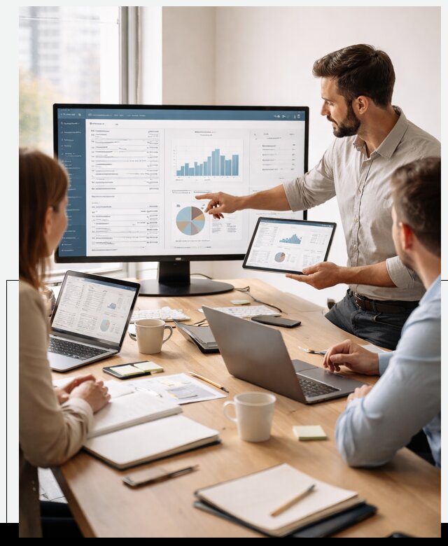 Разработка и внедрение ERP систем под бизнес в Котласе