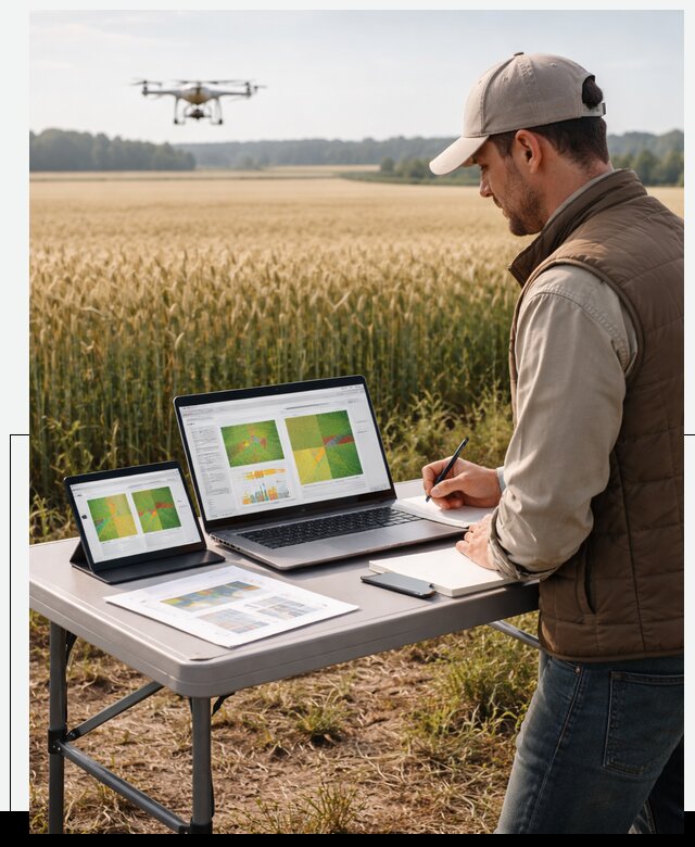 Система AI прогнозирования урожайности для точных агрономий в Котласе