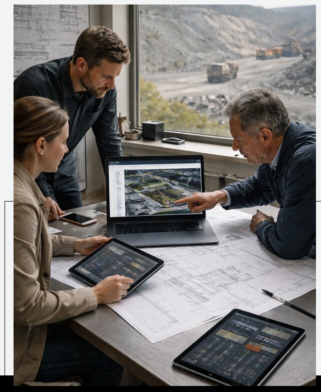 Разработка и внедрение систем для горнодобычи в Котласе