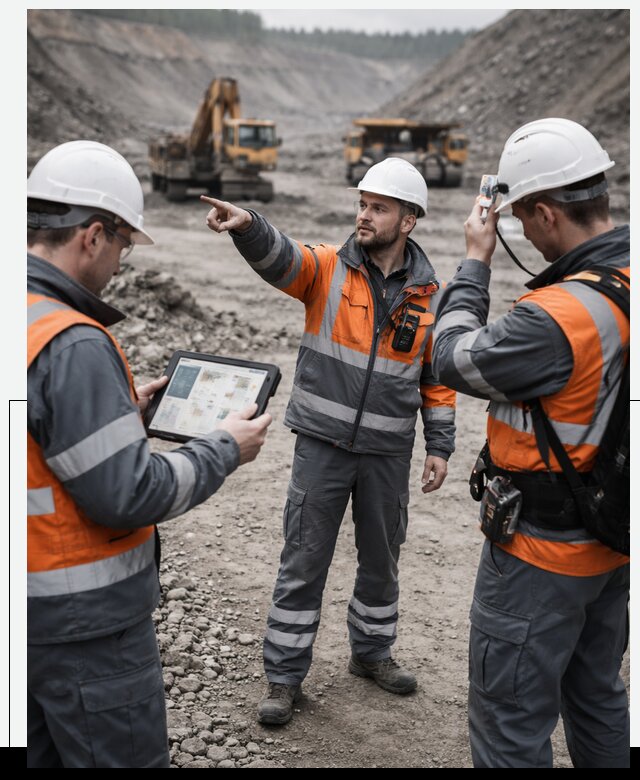 Система контроля персонала для горнодобывающей отрасли в Котласе