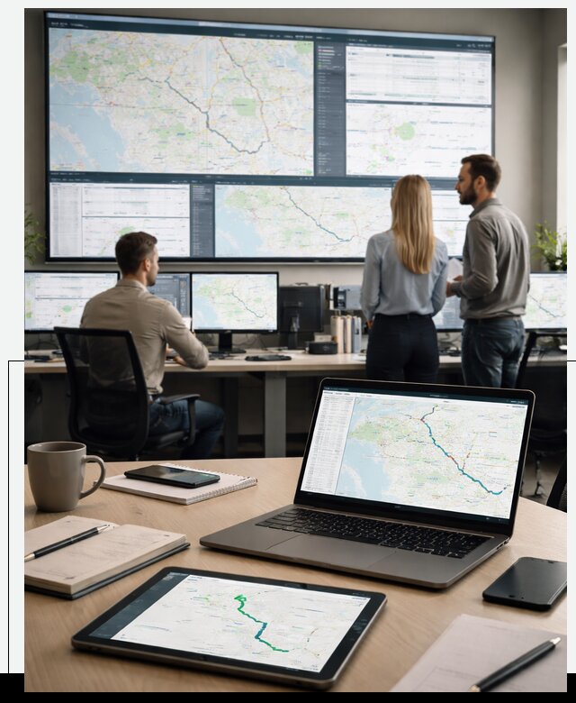 Трекинг грузов и Fleet Management, мониторинг автопарка в Котласе