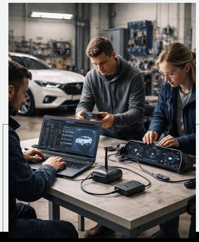 Разработка Connected Car и ПО для автопрома в Котласе