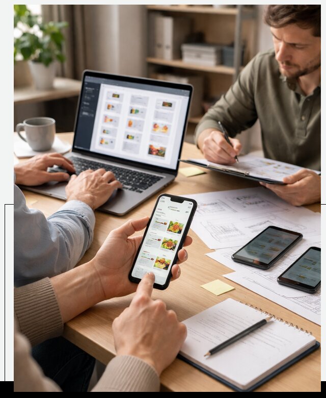 Разработка мобильного приложения торговой сети в Котласе